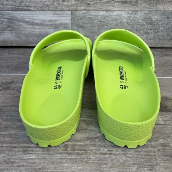 Birkenstock Barbados Active Lime EVA Regular Width EU Size 43 US 9.5-10 NEW! main image 9